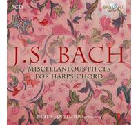 BACH:MISCELLANEOUS PIECES FOR HARPSICHORD - BELDER,PIETER-JAN 3 CD NEUF BACH
