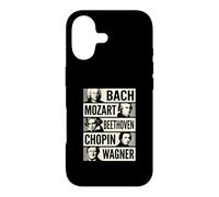 Bach Mozart Beethoven Chopin Wagner Icônes Classiques Coque pour iPhone 17