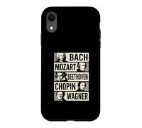Bach Mozart Beethoven Chopin Wagner Icônes Classiques Coque pour iPhone XR