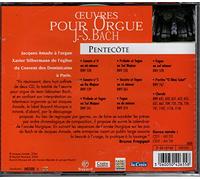 Bach, oeuvres pour orgue, volume 8 : Pentecôte