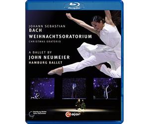 Bach : Oratorios de Noël, ballet de John Neumeier. Riggins, Laudere, Azatyan, de Marchi, Pieweck. [Blu-ray]