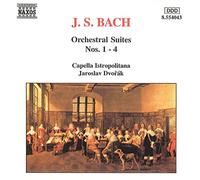 J.S. Bach – Suites orchestrales n° 1 à 4 – NAXOS