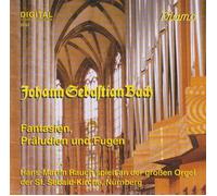 Bach Orgue Rauch Fantaisie Préludes Et Fugues St Sebald Nürnberg