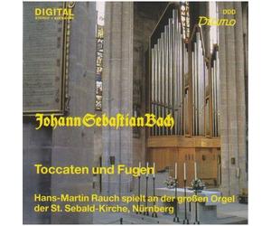 Bach Orgue Toccatas Et Fugues Hans-Martin Rauch Nürnberg