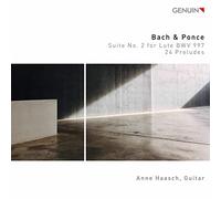 Bach & Ponce – Musique pour guitare – Haasch – CD – Import – Walter Genuin