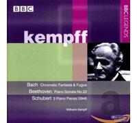Bach - Récital Wilhelm Kempff, piano