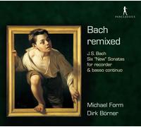 Johann Sebastian Bach – Bach Remixed: Six New Flûte Sonatas – CD – Import – Integral