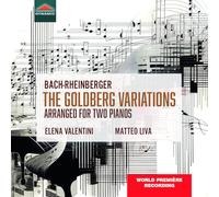 Matteo Liva – Bach-Rheinberger : Variations Goldberg (arr. pour deux pianos) – CD – Dynamic