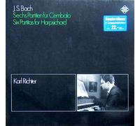 Bach: Sechs Partiten für Cembalo (BWV 825-830) [Vinyl Doppel-LP] [Schallplatte]