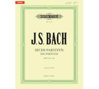 Bach: Six Partitas BWV 825-830 (Piano Solo) (EP11518)