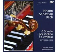 Bach : Six sonates pour violon et clavecin BWV 1014-1019