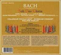 Bach: Soli Deo Gloria by Johann Sebastian Bach [CD] NEUF
