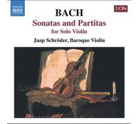 Bach: Sonatas and Partitas for Solo Violin by Bach / Schroder [CD] NEUF