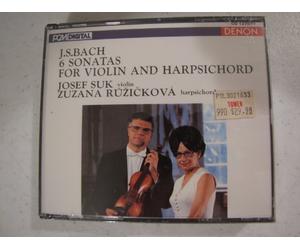 Bach:Sons. for Violin & Harpsichord [Import]