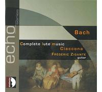 Bach : Suites pour guitare. Zigante.