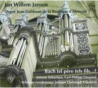 Bach tel père tel fils… ? Digipack CD