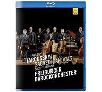 BACH/TELEMANN-JAROUSSKY/FREIBURGER BAROCKORCHESTER-SACRED CANTATAS -BLU-RAY NEUF