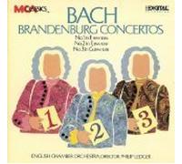 Bach: The Brandenburg Concertos 1,2,3 (English Chamber Orchestra / Philip Ledger)