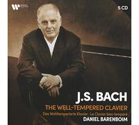 Bach: The Well-Tempered Clavier by Daniel Barenboim [Audio CD] NEUF