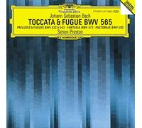 SIMON PRESTON - JOHANN SEBASTIAN BACH-ORGELWERKE CD 18 TRACKS NEUF
