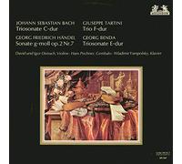 Bach: Triosonate C-dur / Tartini: Trio F-dur / Händel: Sonate g-moll Op. 2 Nr. 7 / Benda: Triosonate E-dur STEREO [Vinyl LP] David Oistrach, Igor Oistrach