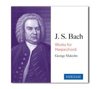 Bach : Œuvres pour Clavecin. Malcolm.