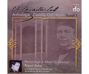 Bach/Vierne/Gigout/Widor/... : Hommage a Albert Schweitzer