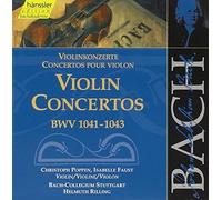 Bach: Violin Concertos, BWV 1041-1043 (Edition Bachakademie Vol 125) /Poppen ??? Faust ??? Rilling (1999-11-15)