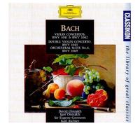 David & Igor Oistrakh – Bach Concertos pour violon BWV 1041/1042 – CD – Import
