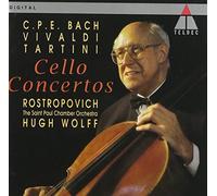 Bach/Viv/Tart - Cello Concertos (Rostropovich) By Bach/Viv/Tart (1993-10-11)