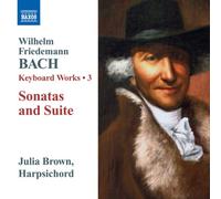 W.F. Bach – Oeuvres pour clavier Vol. 3: Sonates/Suite F.24/Br A 39 – CD – NAXOS [Import]
