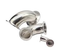 Bachangz-Fitting Raccord de tuyau sanitaire en acier inoxydable SUS304, coude à 90 degrés à angle droit sous vide KF10 KF16 KF25 KF40 KF50, 1 pièce Tuyau d'irrigation de jardin(KF16)