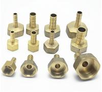 Bachangz-Tuyau laiton Brass Hose Fitting 6mm 8mm 10mm 12mm Barb Tail 1/8" 1/4" 1/2" 3/8" BSP Female Thread Joint Coupler Adapter, Tuyau d'irrigation de jardin(12mm Barb,3/8")