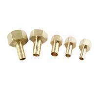 Bachangz-Tuyau laiton ID 4mm-19mm To 1/8'' 1/4'' 3/8"1/2'' Female Thread Copper Brass Barb Hose Tail Fitting Fuel Air Gas Water Hose Oil, Tuyau d'irrigation de jardin(OD 19mm,1/2")