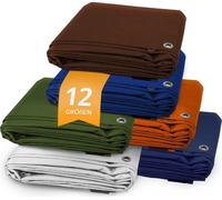 Bâche 140g/m² 1,5 x 6 m Vert