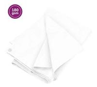 Bâche 180 g m² 6x10 m Blanc PEHD Blanc G