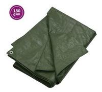 vidaXL Bâche 180 g/m² 6 x 10 m Vert PEHD