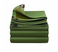 Bâche, 2,13 m x 3,05 m, bâche en Toile Verte imperméable et résistante, épaisseur 30 mil, Protection extérieure avec œillets antirouille, résistante aux UV et aux déchirures, idéale pour Le