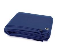 Bâche 240 g/m² bleu 8 x 10 m