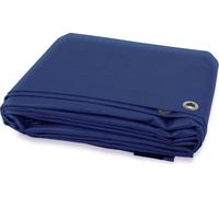 Bâche 240 g/m² bleu 8 x 12 m