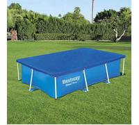 Bâche 4 saisons pour piscine Frame Pool rectangulaire - BESTWAY - Bleu