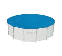 Bâche 4 saisons pour piscine tubulaire ronde 488 cm - Bestway - Bleu - Protection contre les intempéries