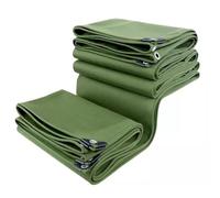 Bâche 5x8m Toile Résistante Etanche 600g/m² Couverture de Feuille de Bâche avec Oeillets Renforcés pour Auvent de Tente Anti-Pluie de Caravane, Vert (Size : 1x2m)