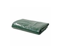 vidaXL Bâche Toile avec revêtement en PVC 4 x 7 m verte