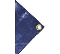 bâche 8m x 10m - bâche en tissu 240 g/qm - bleu - bâche PE