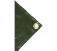 bâche 8m x 12m - bâche en tissu 240 g/qm - olive - bâche PE