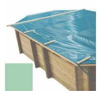 Bâche à barres amande pour piscine bois original 755 x 456 - 779808