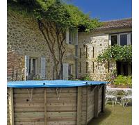 Bâche à barres pour piscine rectangulaire Ubbink Modèle - Urban Pool 4,50 x 2,50m rectangulaire