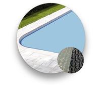 Bâche à bulle 500 µ Geobubble Génération Piscines Port Pin 65 CE1 : 7.74 x 3.45 m