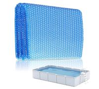 Bache a Bulle pour Piscine Ronde Rectangulaire,Bâche Solaire De Piscine,Bache Piscine Hivernage Ete Chauffante,Bâche pour Bassin Exterieur,Couverture Piscine,Bache Bulle Piscine (150x220CM)